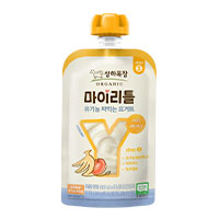 상하목장 마이리틀 유기농 짜먹는 요거트 사과바나나
