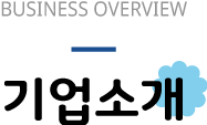 business overview 기업소개